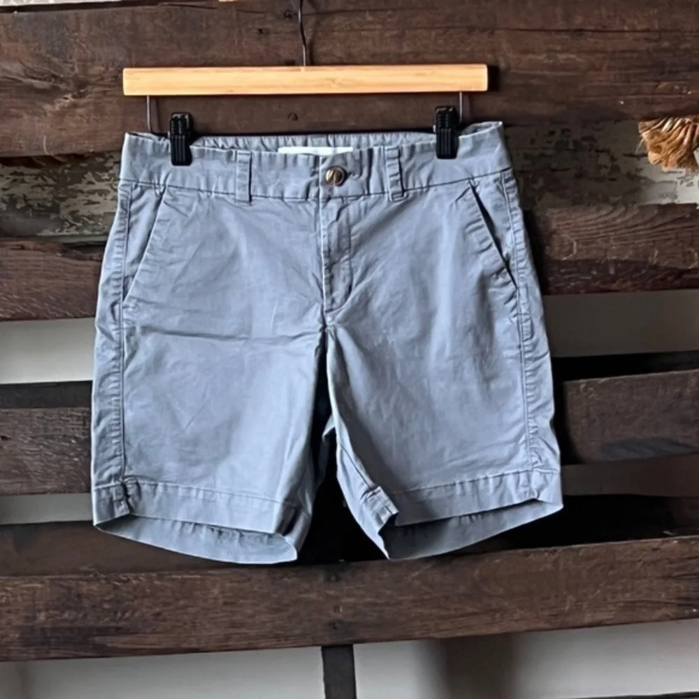 🟤OLD NAVY Mid Rise Everyday Short in Gray Sz 2